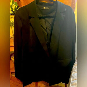 Black suit jacket